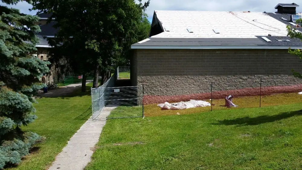 Sloped roofing